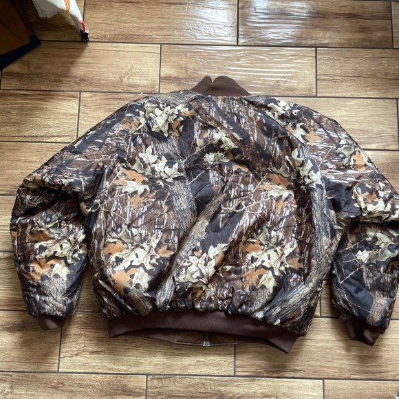 Men’s 90’s Columbia Reversible Camo Hunting Jacket Size XL - Picture 5 of 9